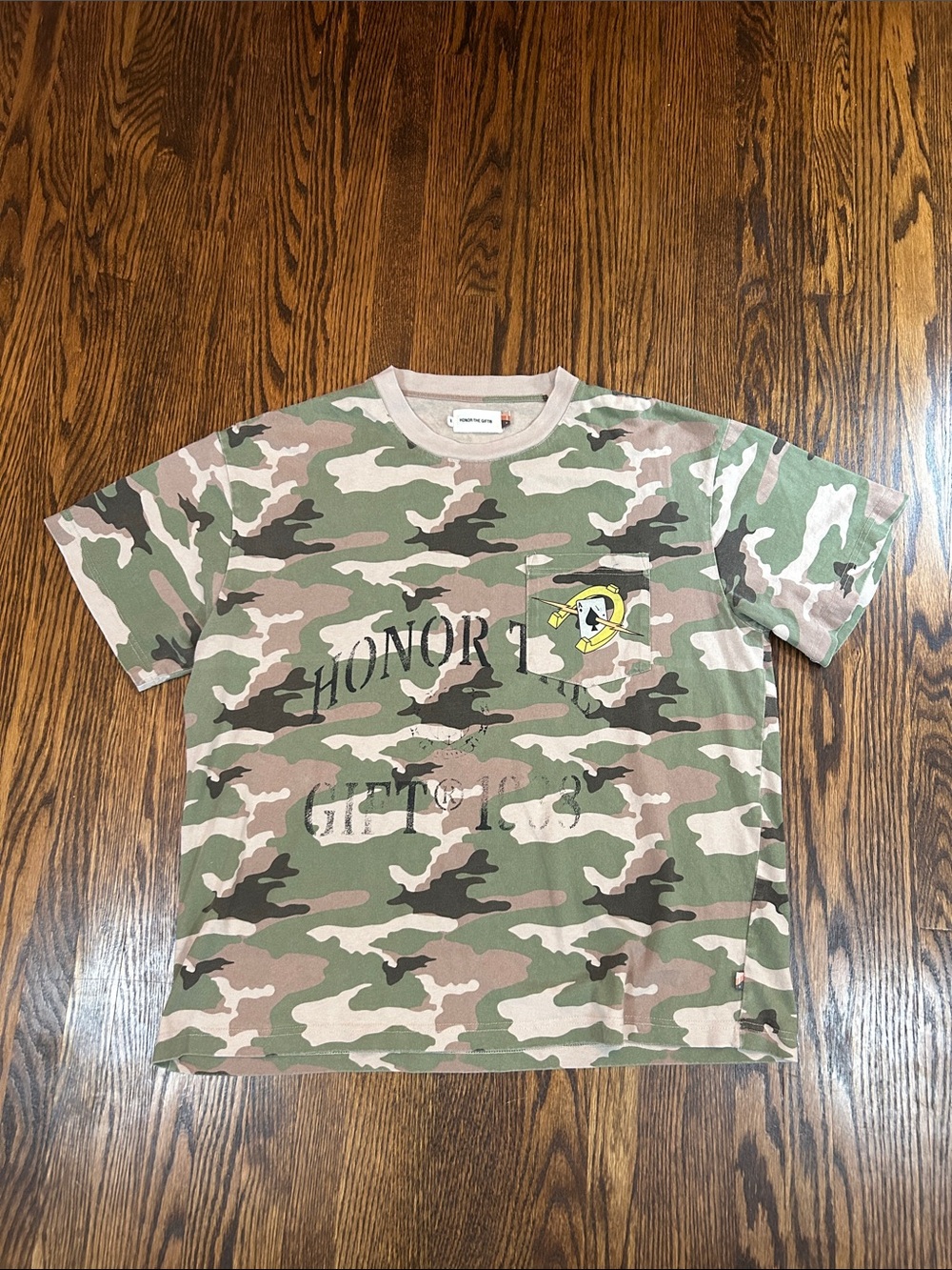 Honor the Gift Camo Boxy Fit Camo T-Shirt